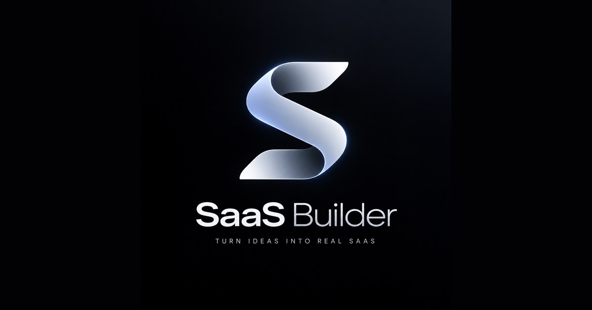 Page d'accueil de SaaS Builder